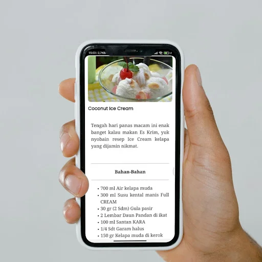 Resep Es Krim Lengkap Offline – Kumpulan Resep Lezat Mudah - Screenshot 3