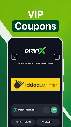 Download Oranx: Betting Tips Terbaru – Prediksi AI & Skor Live - Screenshot 8