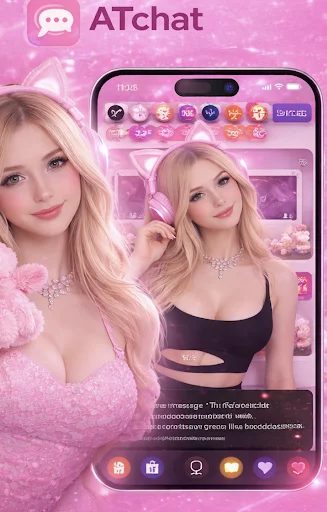 Download ATchat Terbaru – Video Chat & Live Room Gratis - Screenshot 5