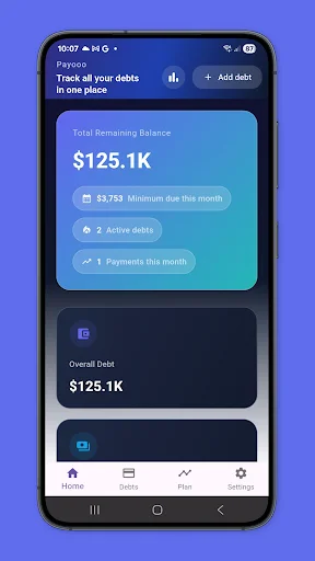 Download Payooo: Debt Payoff Planner Terbaru – Solusi Bebas Hutang - Screenshot 1