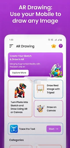 Download AR Drawing: Draw Anything Terbaru – Sketsa & Lukis Mudah - Screenshot 1