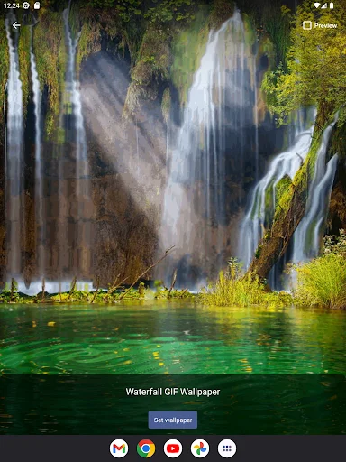 Download Waterfall GIF Wallpaper Terbaru – Animasi 3D Gratis - Screenshot 13