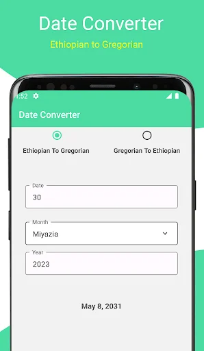 Download Ethiopian Calendar Terbaru – Konverter Tanggal Gratis - Screenshot 11