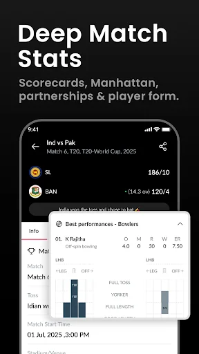 Download Crichit: Skor Kriket Langsung & Berita Terbaru – Gratis - Screenshot 5