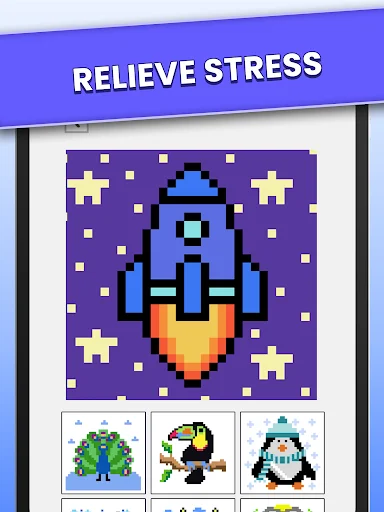 Download Pixel Art – Paint by Number Terbaru – Game Mewarnai Seru - Screenshot 8