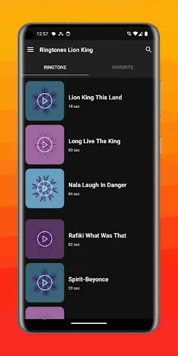 Download Ringtones Lion King Terbaru – Nada Dering Ikonik Gratis - Screenshot 7
