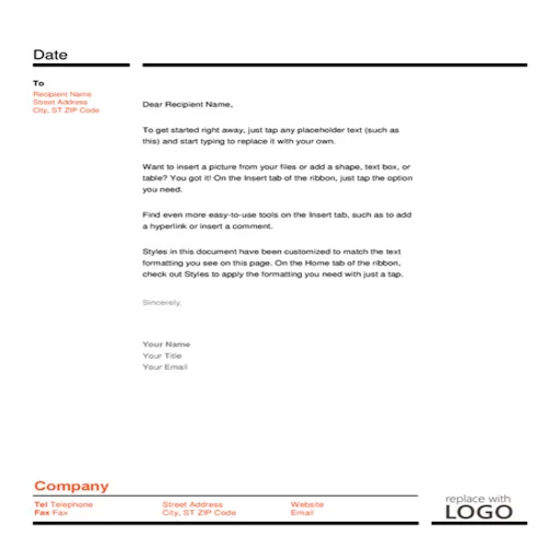Unduh Business Letter Templates – Template Surat Bisnis Gratis - Screenshot 21