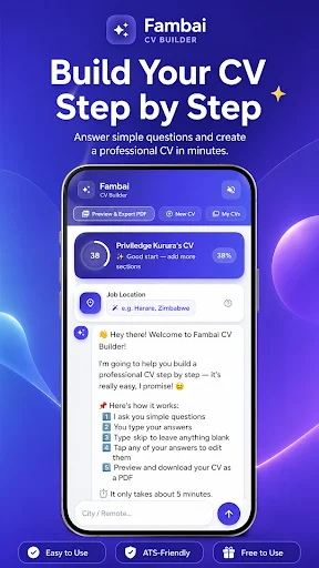 Download Fambai CV Builder Terbaru – Buat CV ATS Gratis - Screenshot 8