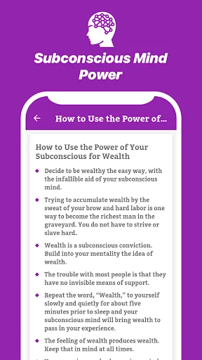 Download Subconscious Mind Power Terbaru – Motivasi Diri Gratis - Screenshot 5