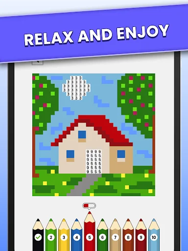 Download Pixel Art – Paint by Number Terbaru – Game Mewarnai Seru - Screenshot 5