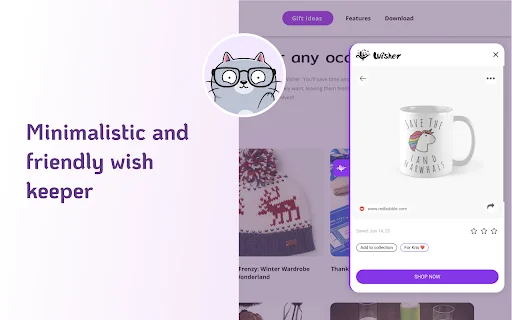 Wisher: Wishlist Belanja Online & Ide Kado AI – Unduh Gratis - Screenshot 4