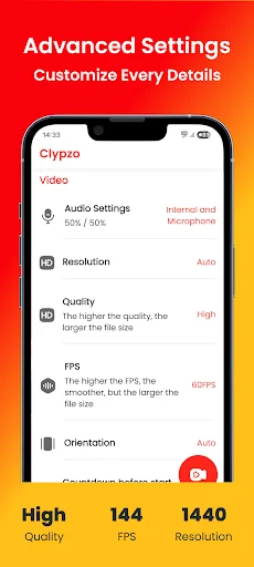 Download Clypzo: Screen Video Recorder Terbaru – Rekam Layar HD - Screenshot 8