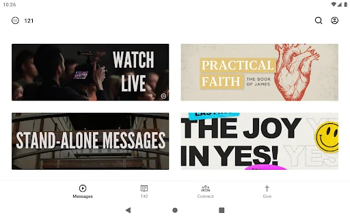 Unduh Aplikasi 121 Community Church Terbaru – Akses Pesan Gratis - Screenshot 5