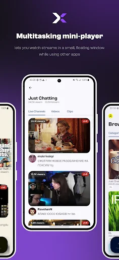 Download TwiX: Live for Twitch Terbaru – Streaming Cepat Gratis - Screenshot 8