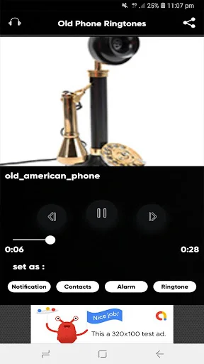 Download Old Phone Ringtones Terbaru – Suara Telepon Klasik Gratis - Screenshot 5